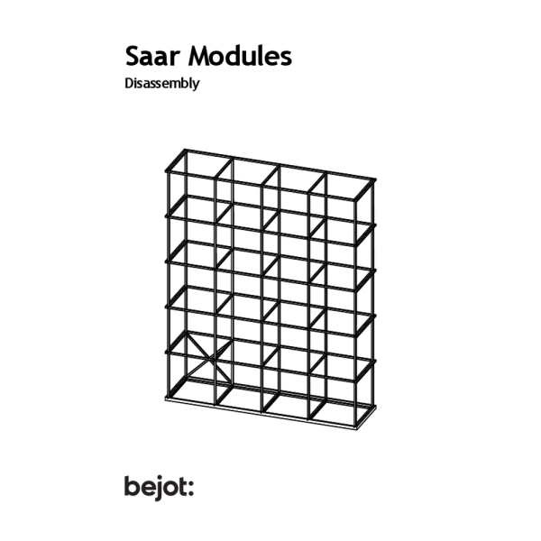 Saar modules - Demontageanleitung